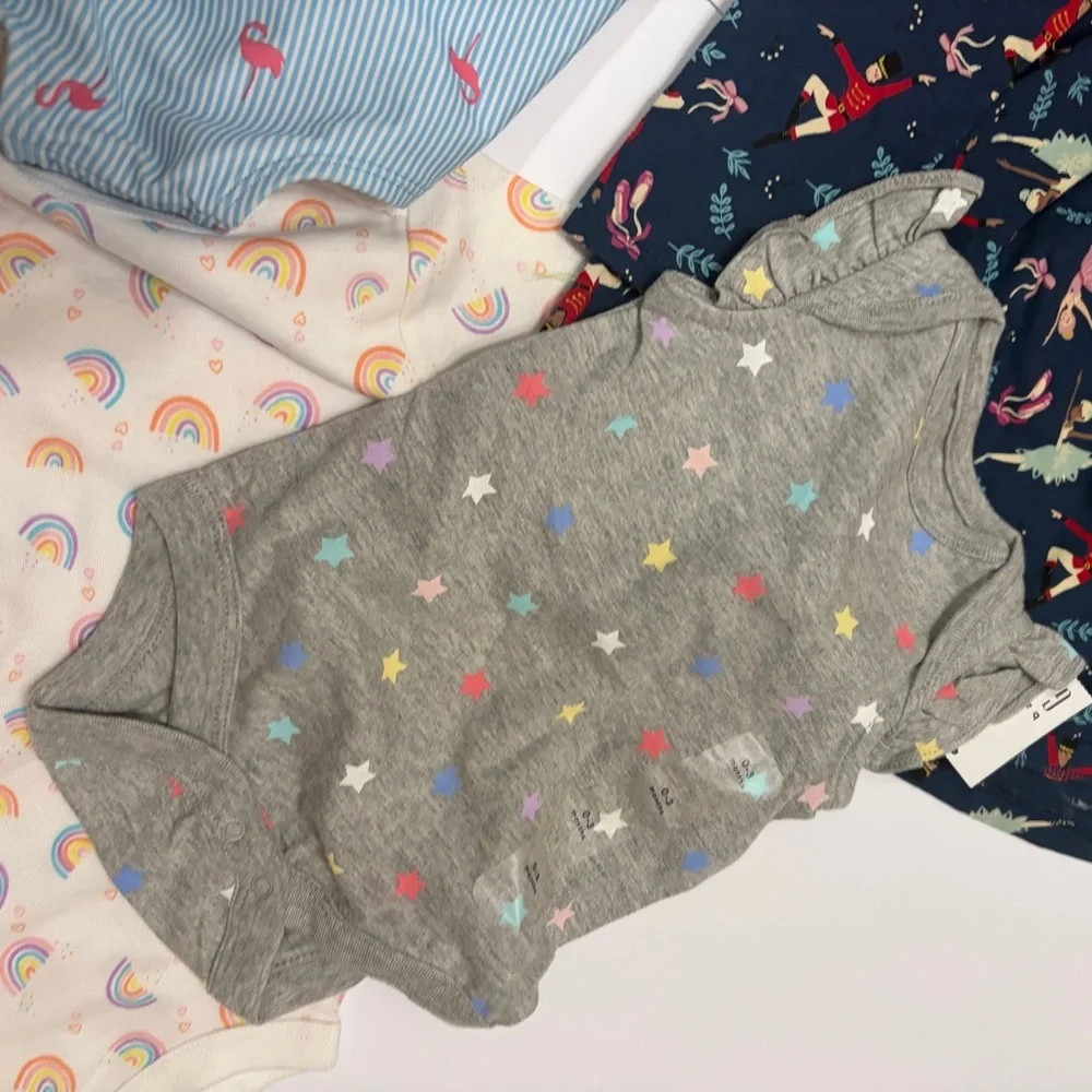 Girl's Lot 2T-3T: Barbie, Cat & Jack, Wonder Nation (6 pcs)